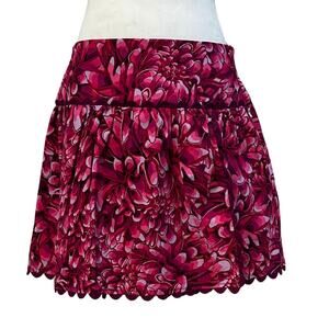 Kika Vargas x Target Pink Floral Mum Scalloped Edge Mini NWT I 6